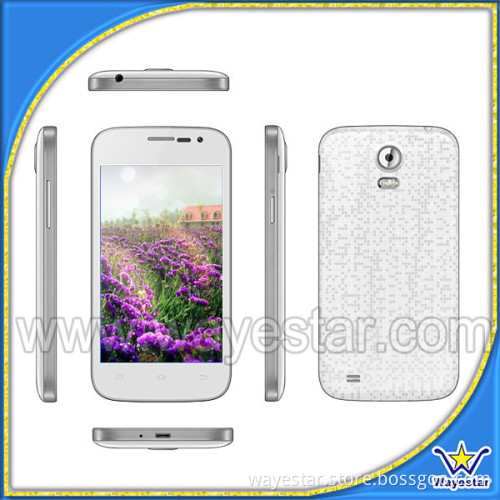 New 4'' GSM Android 4.2 Smart Phone MTK6572 Dual Core 2 SIM Black White Gold Pink Colors